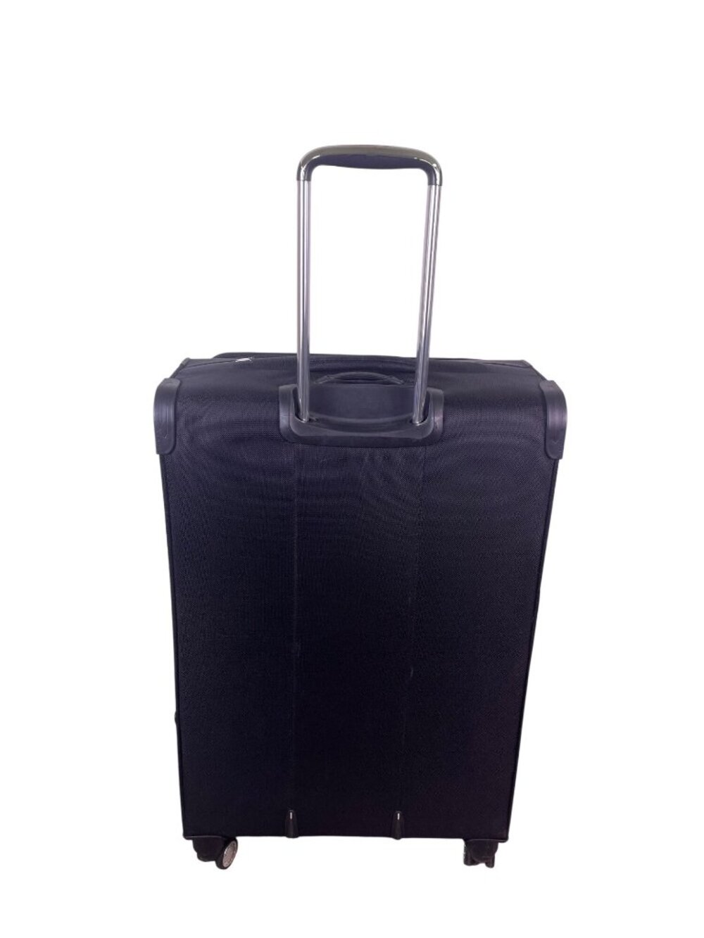 Delsey Unisex Black Expandable Spinner Wheels Rolling Travel Suitcase  Luggage - Picture 3 of 12